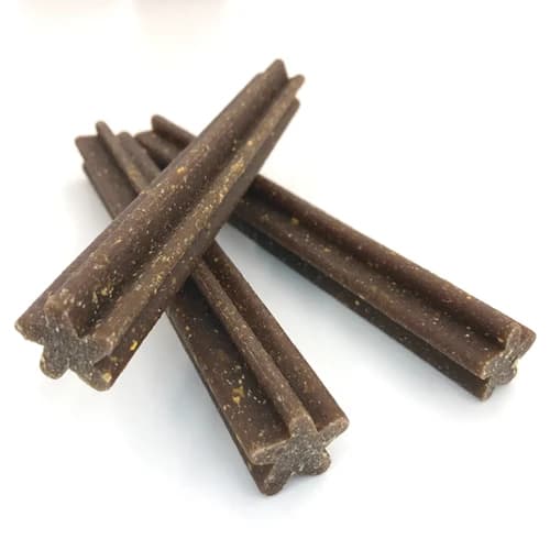 PEANUT BUTTER & CAROB CHEW - 6 inch (8 CHEWS)